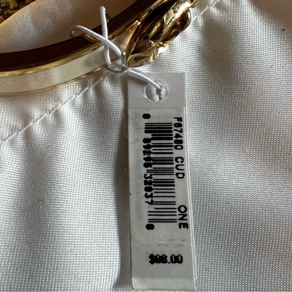 NWT COACH Signature Push Hinged Bangle - Picture 8 of 8